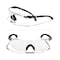 Defender Safety VS3, Safety Glasses, Clear Lens, Black Frame, 1 PR OF-VS3-06 - alternate 1